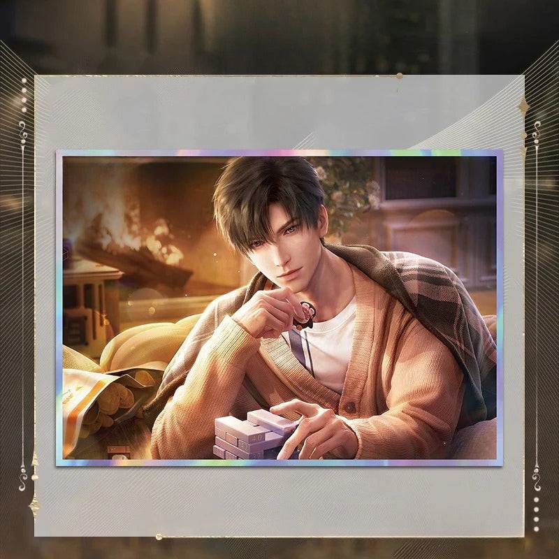 LaDS Acrylic Double Flash Art Card High-Definition Printing Anime Mobile Game Merchandise - merrys