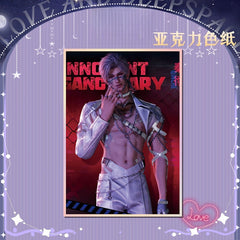 LaDS Acrylic Art Card 116-178 Large Size Holographic Edge 20.5*14.5cm Anime Merchandise - merrys