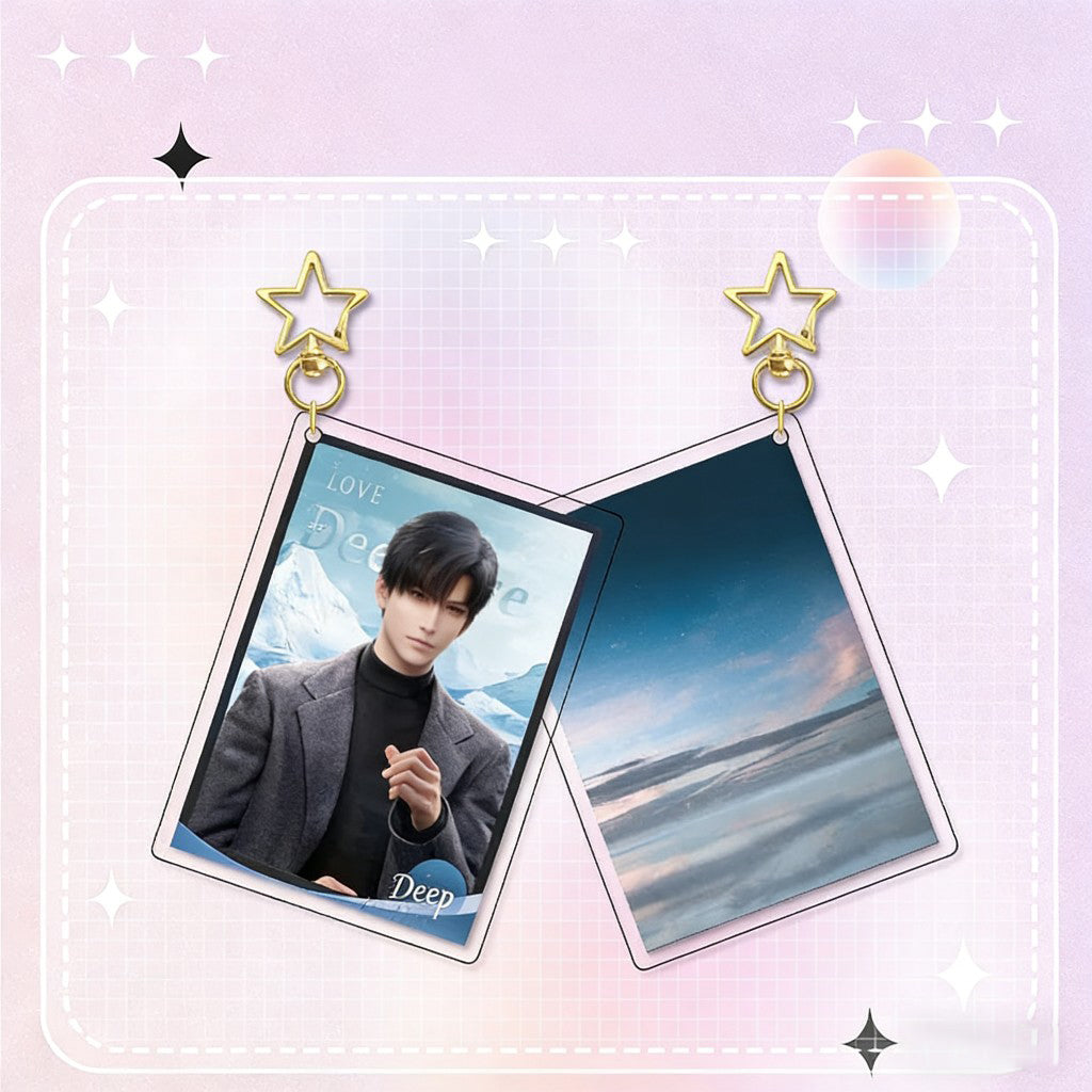 LaDS Card Golden Star Buckle 931-954 - Zayne, Rafayel, Xavier Acrylic Game Merchandise Charm - merrys