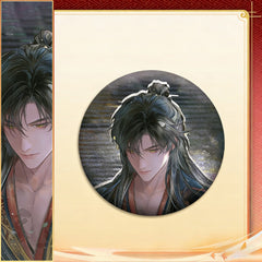 LaDS Double Flash Badge - 75mm 58mm Tinplate Anime Game Merchandise - merrys