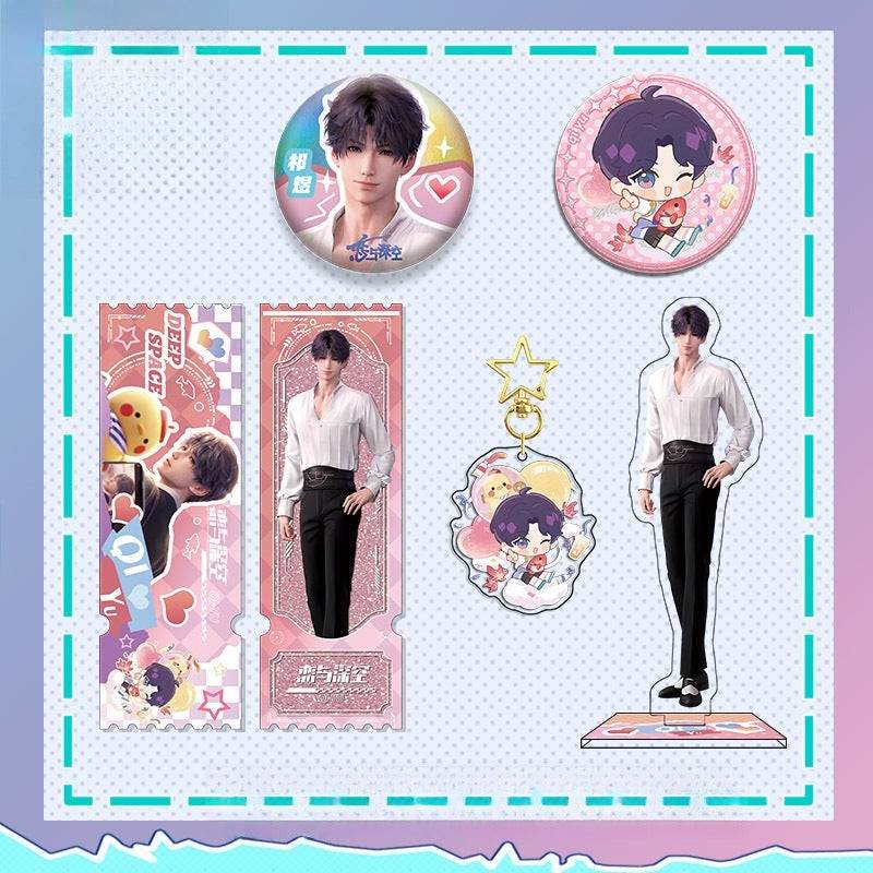 LaDS Collab Series Set - Sandwich Standee & Shaker Ticket Stub & 75mm Double Flash Badge - merrys