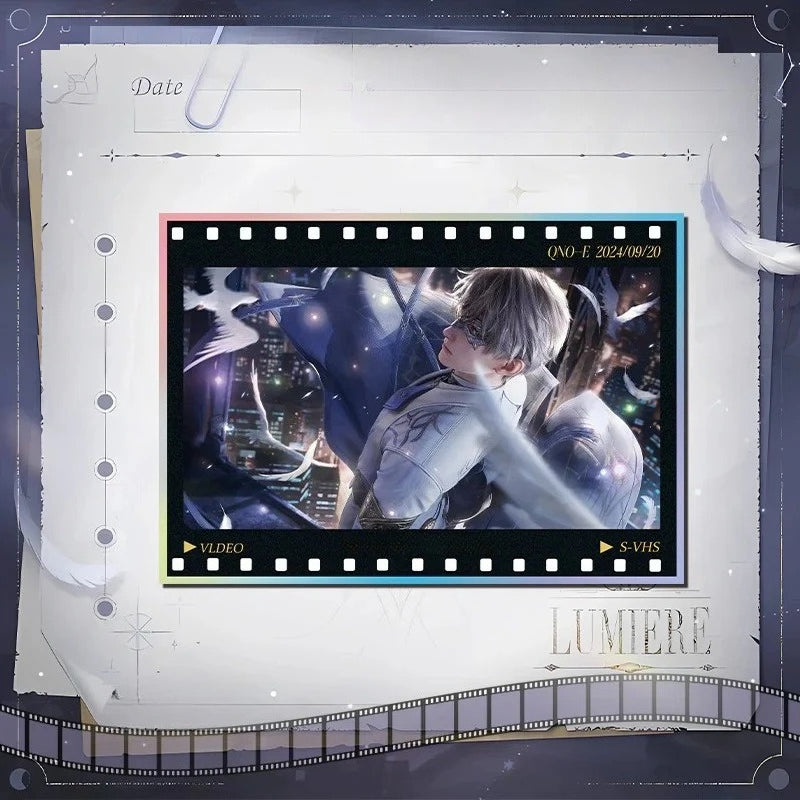 LaDS Acrylic Art Card 38-52 - Large Size 20.5*14.5cm with Holographic Edge Anime Game Merchandise - merrys