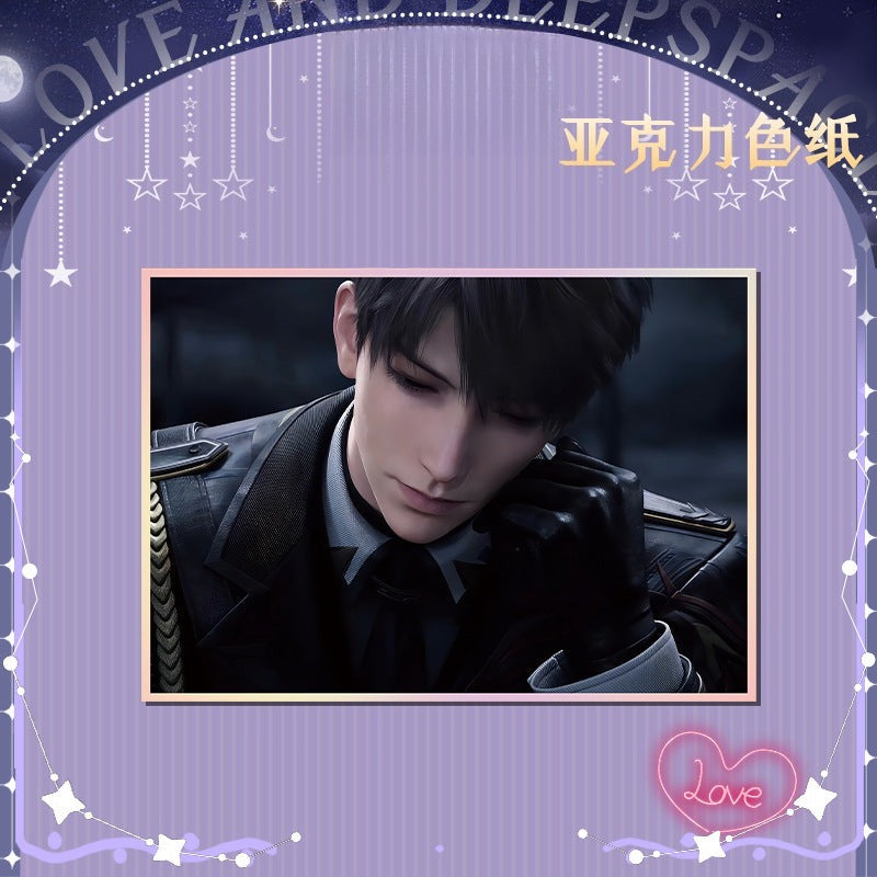 LaDS Acrylic Art Card 116-178 Large Size Holographic Edge 20.5*14.5cm Anime Merchandise - merrys