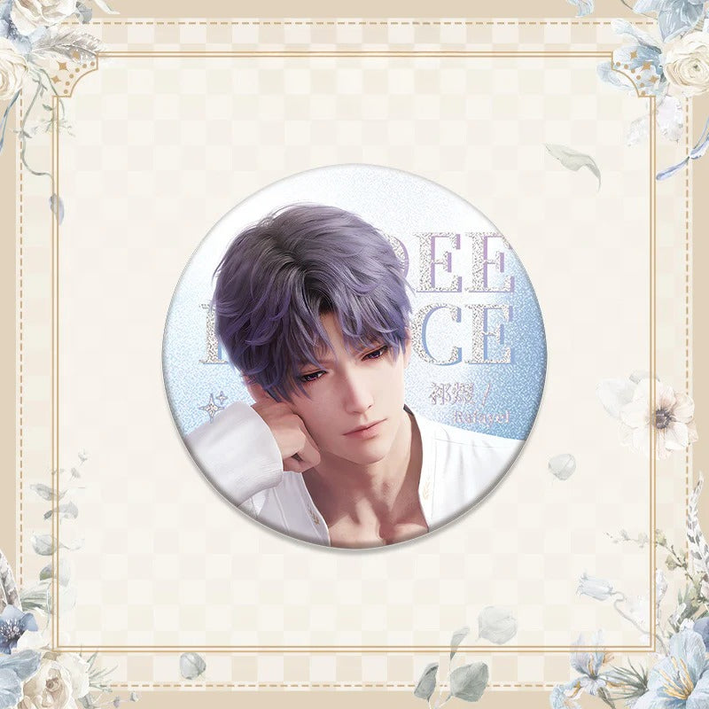 LaDS Double Flash Badge 1-64 - 75mm 58mm Tinplate Anime Merchandise - merrys