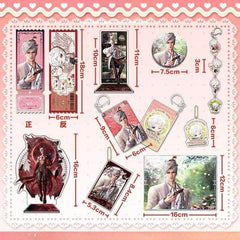 LaDS Sylus Birthday Where the Heart Dwells Series - Double Flash Badge, Standee Game Merchandise Gift - merrys