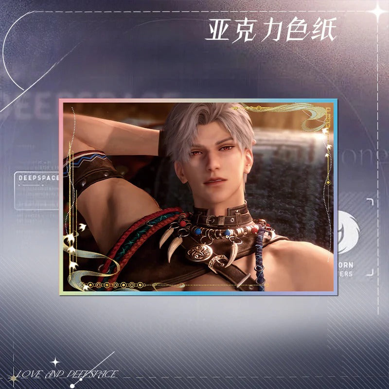 LaDS Acrylic Art Card 19-37 - Large Size 20.5*14.5cm with Holographic Edge Anime Game Merchandise - merrys