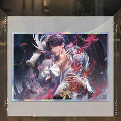 LaDS Acrylic Double Flash Art Card High-Definition Printing Anime Mobile Game Merchandise - merrys