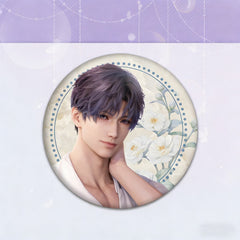 LaDS Double Flash Badge - 75mm 58mm Tinplate Anime Game Merchandise - merrys