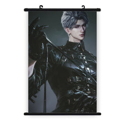 Sylus Series Artist-Hand-Painted Original Fan Art LaDS Canvas Wall Scroll - Anime Game Merch