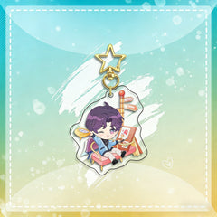 LaDS Chibi Keychain Star Buckle Charm - Rafayel, Xavier Merchandise - merrys
