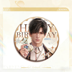 LaDS Double Flash Badge - 75mm 58mm Tinplate Anime Game Merchandise - merrys