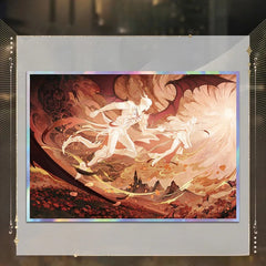 LaDS Acrylic Double Flash Art Card High-Definition Printing Anime Mobile Game Merchandise - merrys