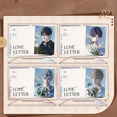 LaDS Co-branded with Mandy Combo Set - Double Flash Badge, Standee Anime Mobile Game Merchandise Gift Desktop Decoration - merrys