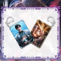 LaDS Shaker Mahjong Charm Keychain - Zayne, Rafayel, Xavier Anime Merch - merrys