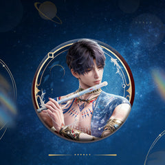 LaDS Double Flash Badge - 75mm 58mm Tinplate Anime Game Merchandise - merrys