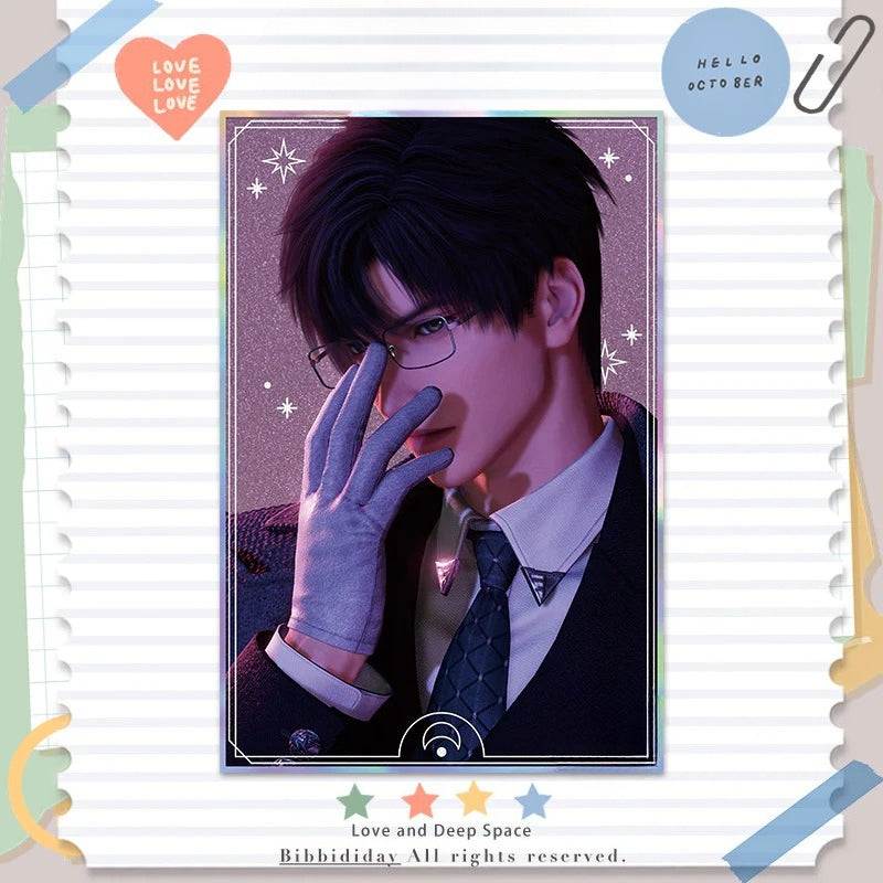 LaDS Series 501 Acrylic Double Flash Art Card - High-Definition Printing Anime Mobile Game Merchandise - merrys