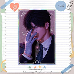 LaDS Series 501 Acrylic Double Flash Art Card - High-Definition Printing Anime Mobile Game Merchandise - merrys