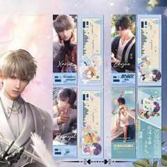 LaDS Reverse Holographic Ticket High-Definition Printing Zayne, Xavier, Rafayel Merchandise - merrys