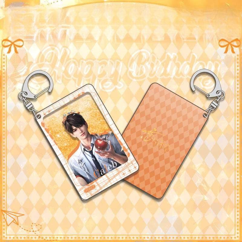 LaDS Caleb Birthday Series Set - Double Flash Badge, Standee Anime Game Acrylic Merchandise - merrys