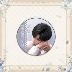 LaDS Double Flash Badge 1-64 - 75mm 58mm Tinplate Anime Merchandise - merrys