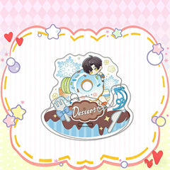 LaDS Shaker 1-18 - High-Definition Printing Sandwich Craft Desktop Bobblehead Decompression Toy - merrys