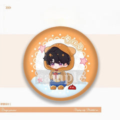 Artist-Authorized Lads Chibi Badges - Xavier, Sylus, Zayne, Rafayel, Caleb