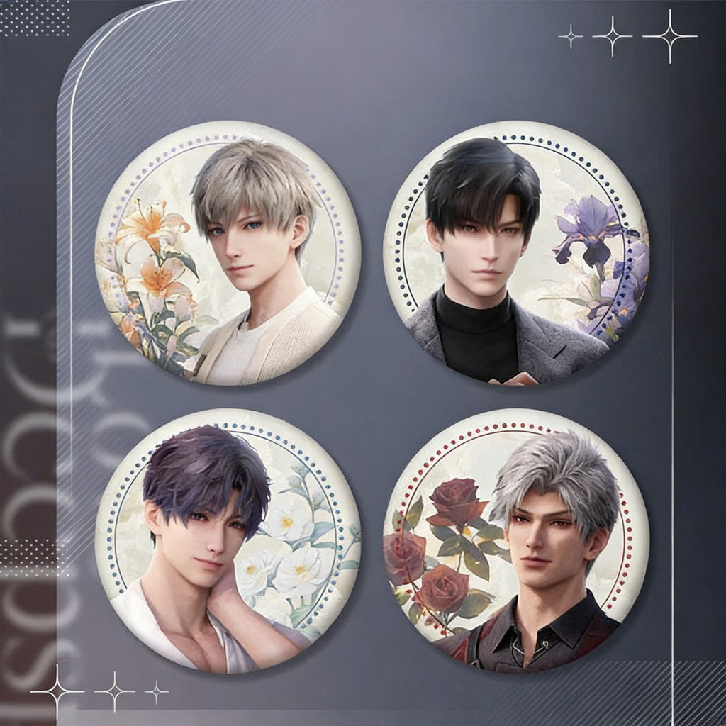 LaDS Collab Series Acrylic Sandwich Set - Standee & Keychain & Double Flash Badge - merrys