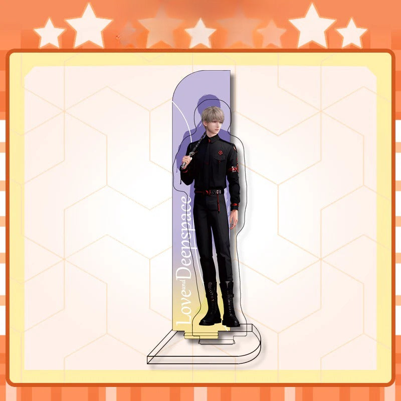 LaDS 12cm Double-Sided Insert Standee - Anime Acrylic Desktop Decoration, Sandwich Craft, Combined Illustration - merrys