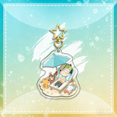LaDS Chibi Keychain Star Buckle Charm - Rafayel, Xavier Merchandise - merrys