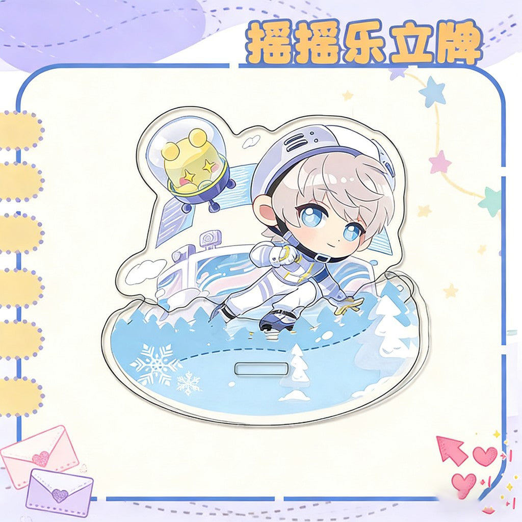 LaDS Shaker 1-18 - High-Definition Printing Sandwich Craft Desktop Bobblehead Decompression Toy - merrys