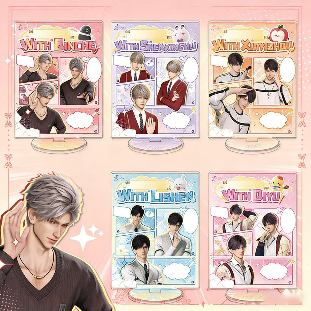 LaDS Message Board Standee 14-18 - Anime Game Merchandise, Valentine's Gift for Boys - merrys