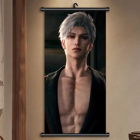 Lads Decorative Poster Scroll Wall Art