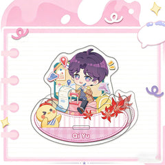 LaDS Shaker 1-18 - High-Definition Printing Sandwich Craft Desktop Bobblehead Decompression Toy - merrys