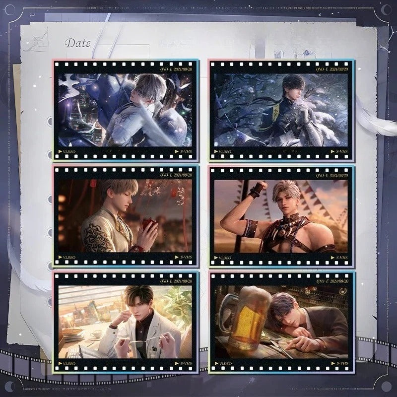 LaDS Acrylic Art Card 38-52 - Large Size 20.5*14.5cm with Holographic Edge Anime Game Merchandise - merrys