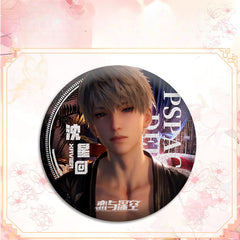 LaDS Double Flash Badge 143-196 - Diameter 75mm 58mm Tinplate Anime Merchandise - merrys