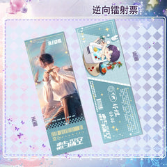 LaDS Reverse Holographic Ticket High-Definition Printing Zayne, Xavier, Rafayel Merchandise - merrys