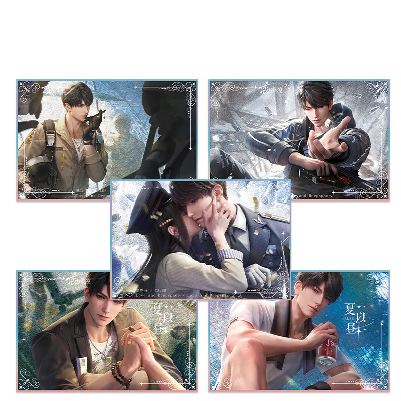 LaDS Series 501 Caleb Acrylic Double Flash Art Card - High-Definition Printing Anime Mobile Game Merchandise