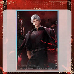 LaDS Sylus Dark Spot Leader - Acrylic Sandwich Standee, Double Flash Badge, Art Card, Quicksand Keychain - merrys