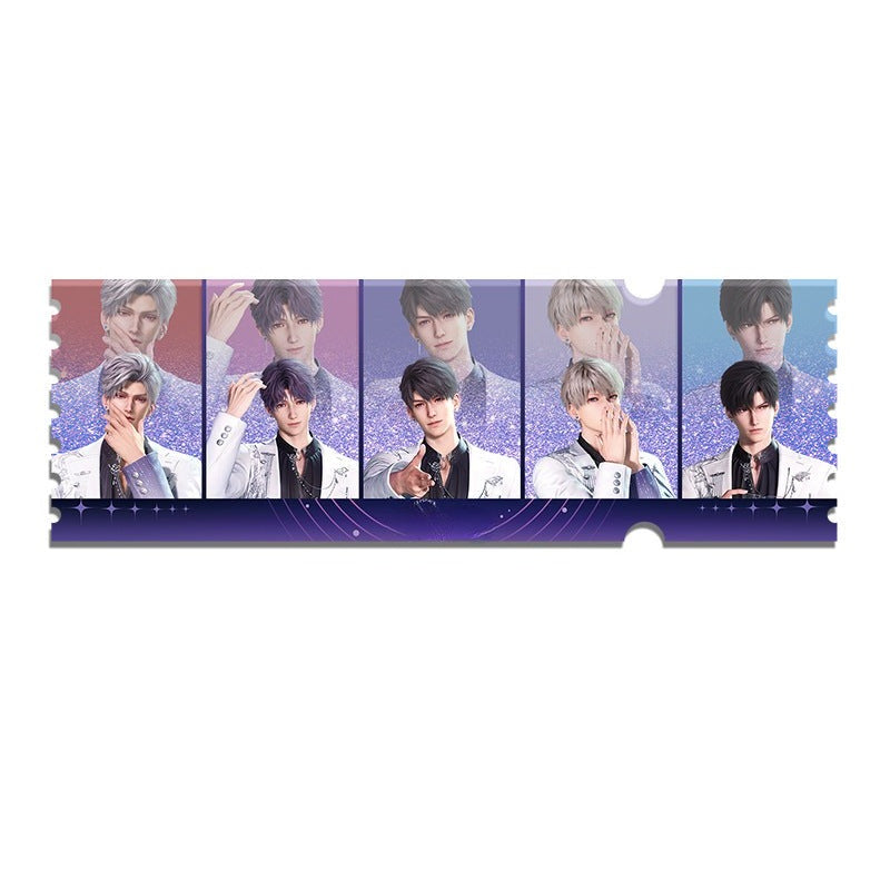 LaDS Stained Glass Shaker Ticket Stub - Anime Merch - merrys