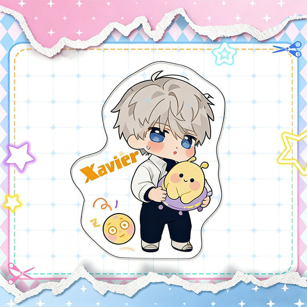 LaDS Chibi Acrylic Hook - High-Definition Printing Sandwich Craft Anime Merchandise - merrys