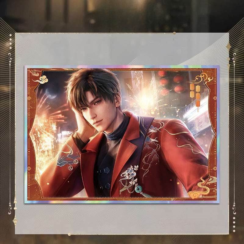 LaDS Acrylic Double Flash Art Card High-Definition Printing Anime Mobile Game Merchandise - merrys