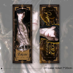 Artist-Authorized Lads Zayne Holographic Laser Badge - Anime Fan-Made Collectible Pin