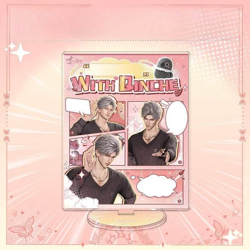 LaDS Acrylic Message Board Standee - Anime Game Merchandise, Valentine's Gift for Boys - merrys