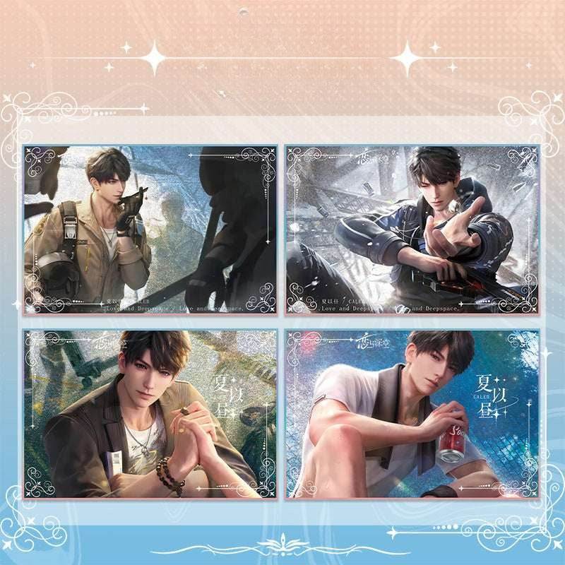 LaDS Series 501 Caleb Acrylic Double Flash Art Card - High-Definition Printing Anime Mobile Game Merchandise - merrys