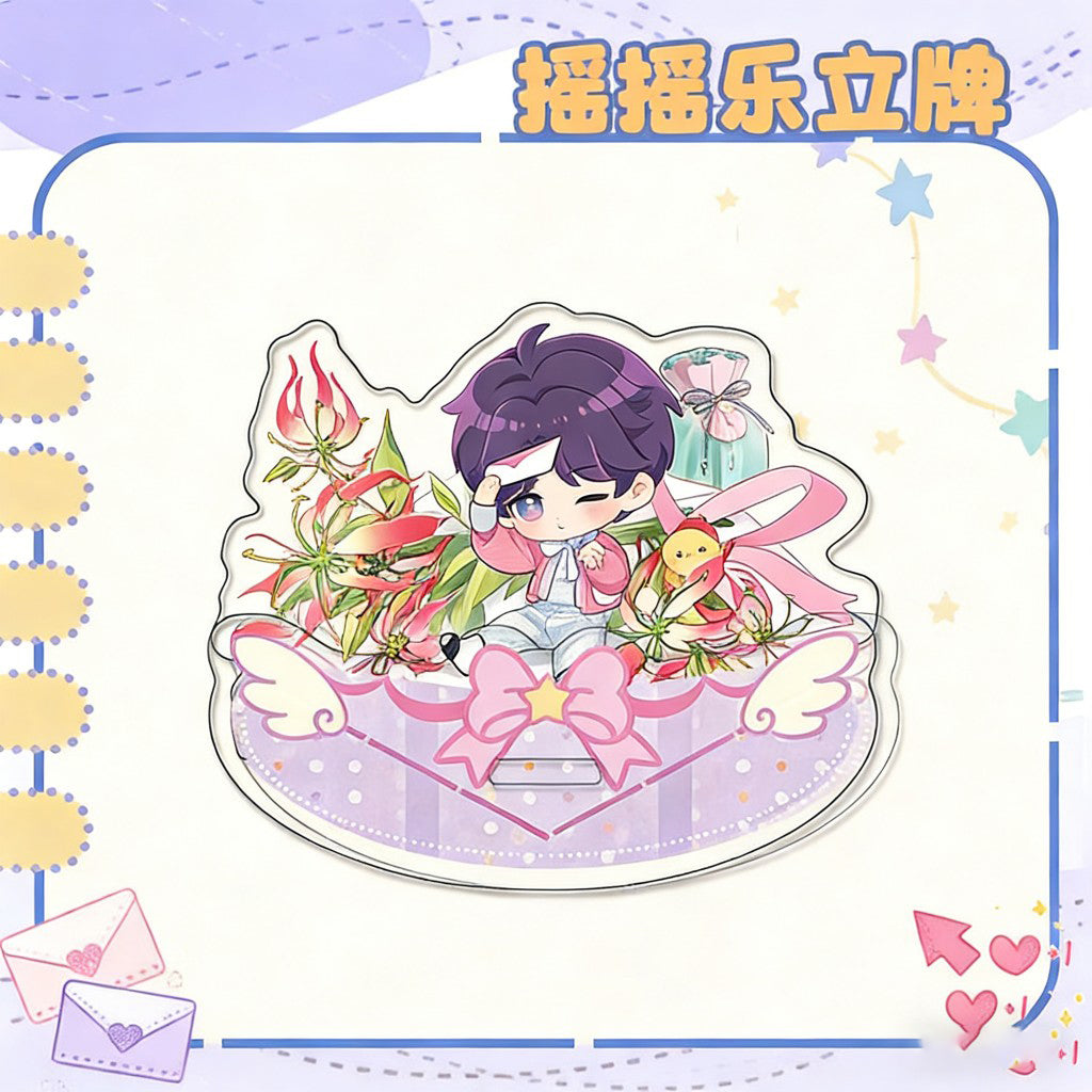 LaDS Shaker 1-18 - High-Definition Printing Sandwich Craft Desktop Bobblehead Decompression Toy - merrys