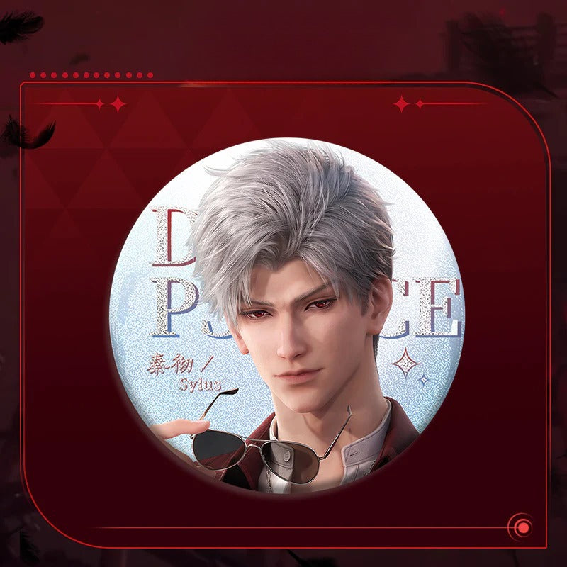 LaDS Double Flash Badge 1-64 - 75mm 58mm Tinplate Anime Merchandise - merrys