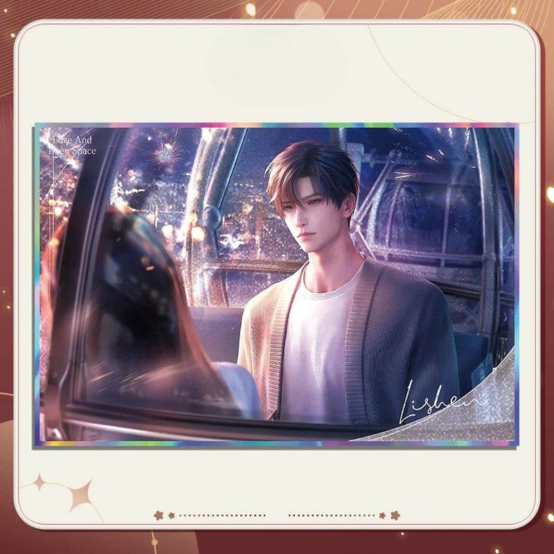 LaDS Series 501 Acrylic Double Flash Art Card - High-Definition Printing Anime Mobile Game Merchandise - merrys