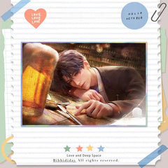 LaDS Series 501 Acrylic Double Flash Art Card - High-Definition Printing Anime Mobile Game Merchandise - merrys