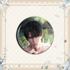 LaDS Double Flash Badge 1-64 - 75mm 58mm Tinplate Anime Merchandise - merrys