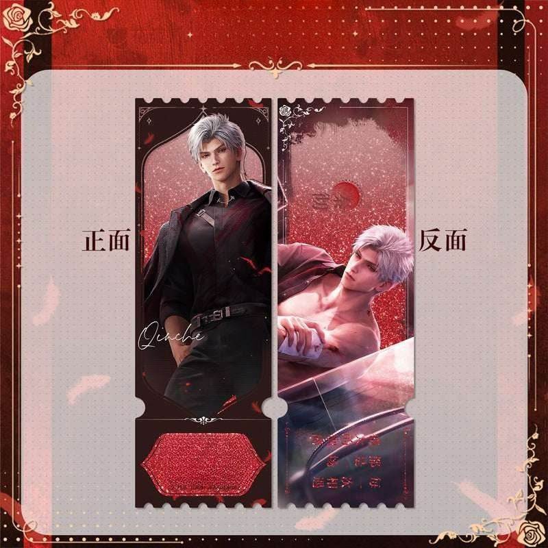 LaDS Sylus Dark Spot Leader - Acrylic Sandwich Standee, Double Flash Badge, Art Card, Quicksand Keychain - merrys